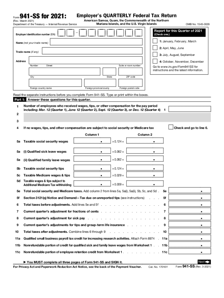 Irs Form 941 For 2025 Janaye Sherill