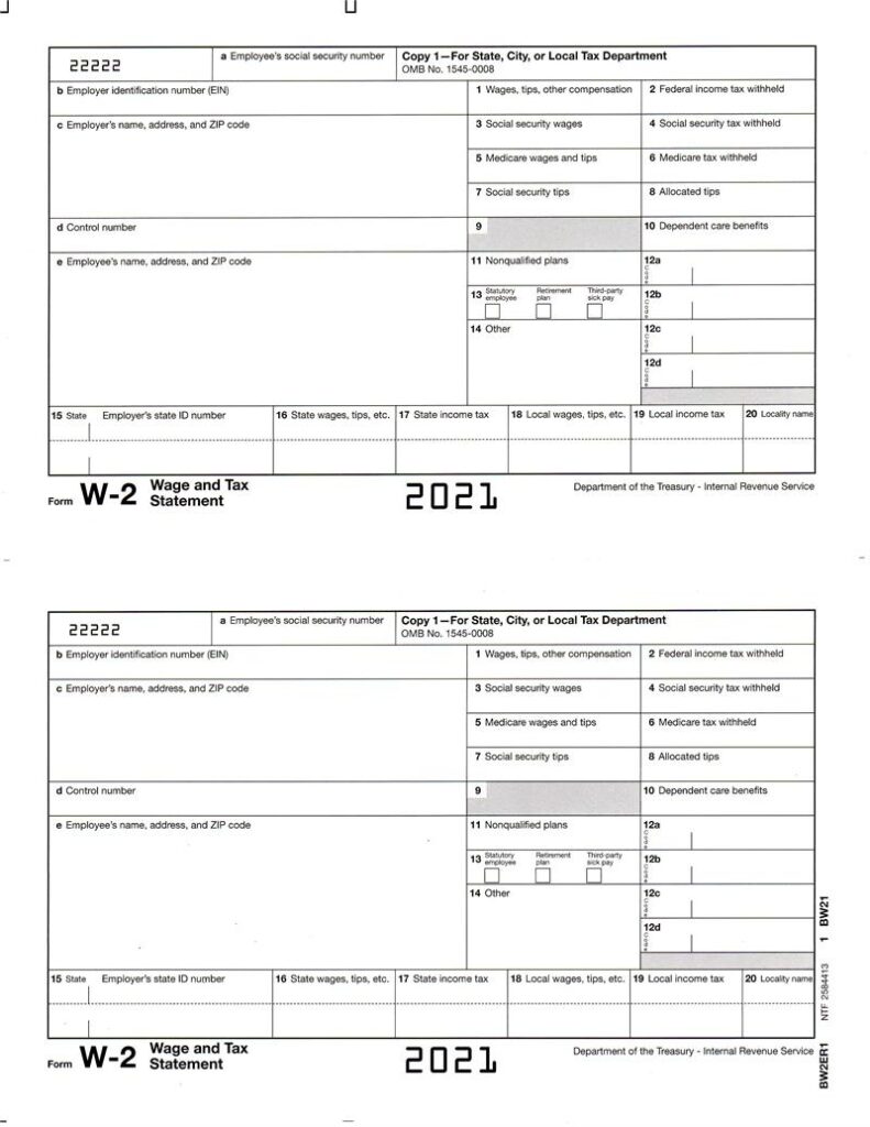 Kansas W2 Form Printable