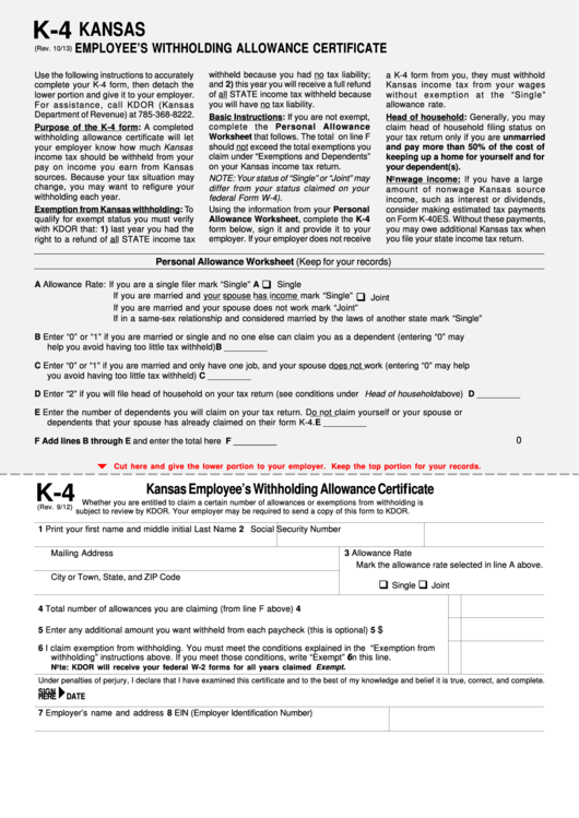 Kansas W9 Form Pdf