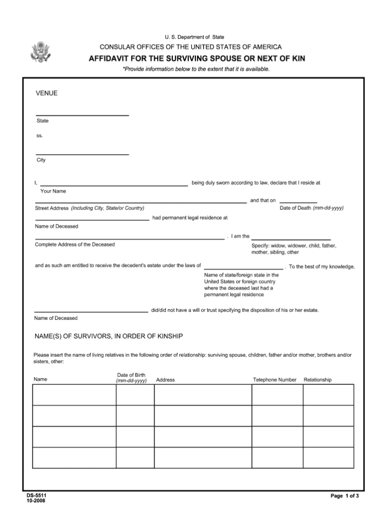 Next Of Kin Template In Word 2008 2024 Form Fill Out And Sign 