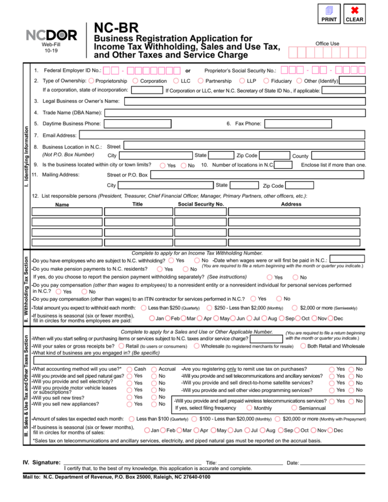 North Carolina Tax Return 2025 Robert Rodriguez