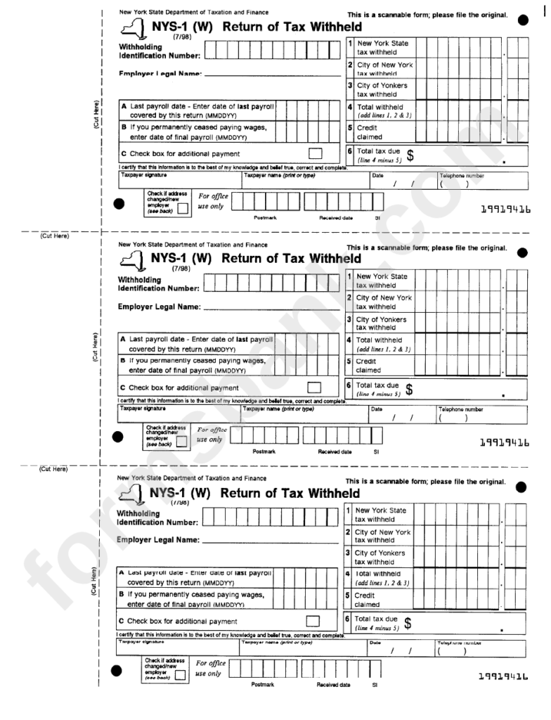 Nys Income Tax Forms 2025 Bili Mariya