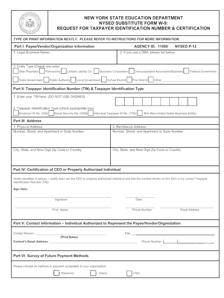 Nys W9 Printable Forms For 2021 Calendar Template Printable