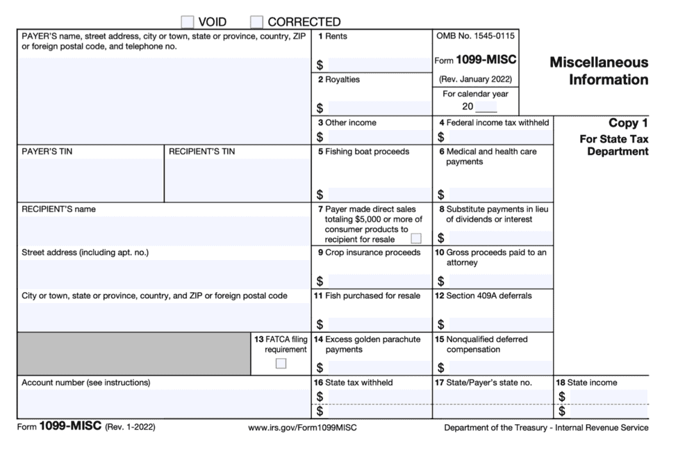 Printable 1099 Form 2025 Caty Maudie