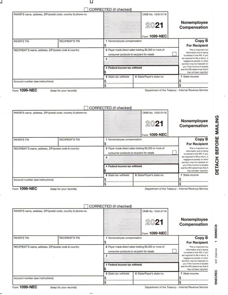 Printable 1099 Nec Form 2025 Elinor Alverta