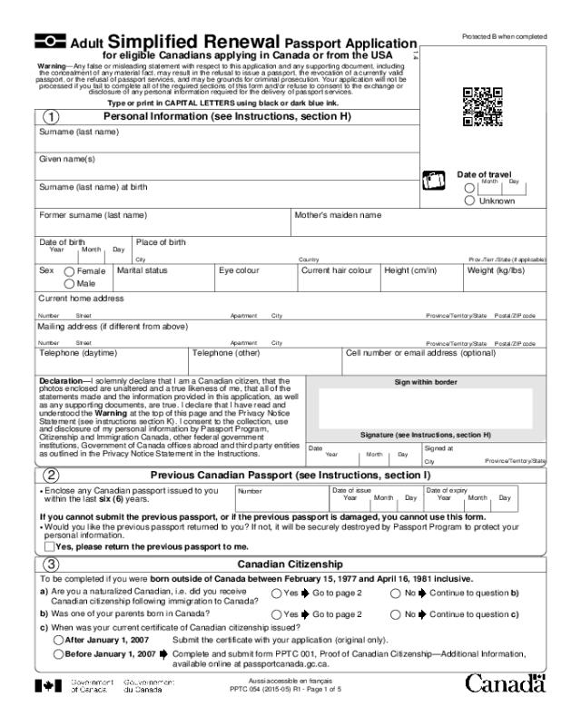 Printable Passport Renewal Form Usa Printable Forms Free Online