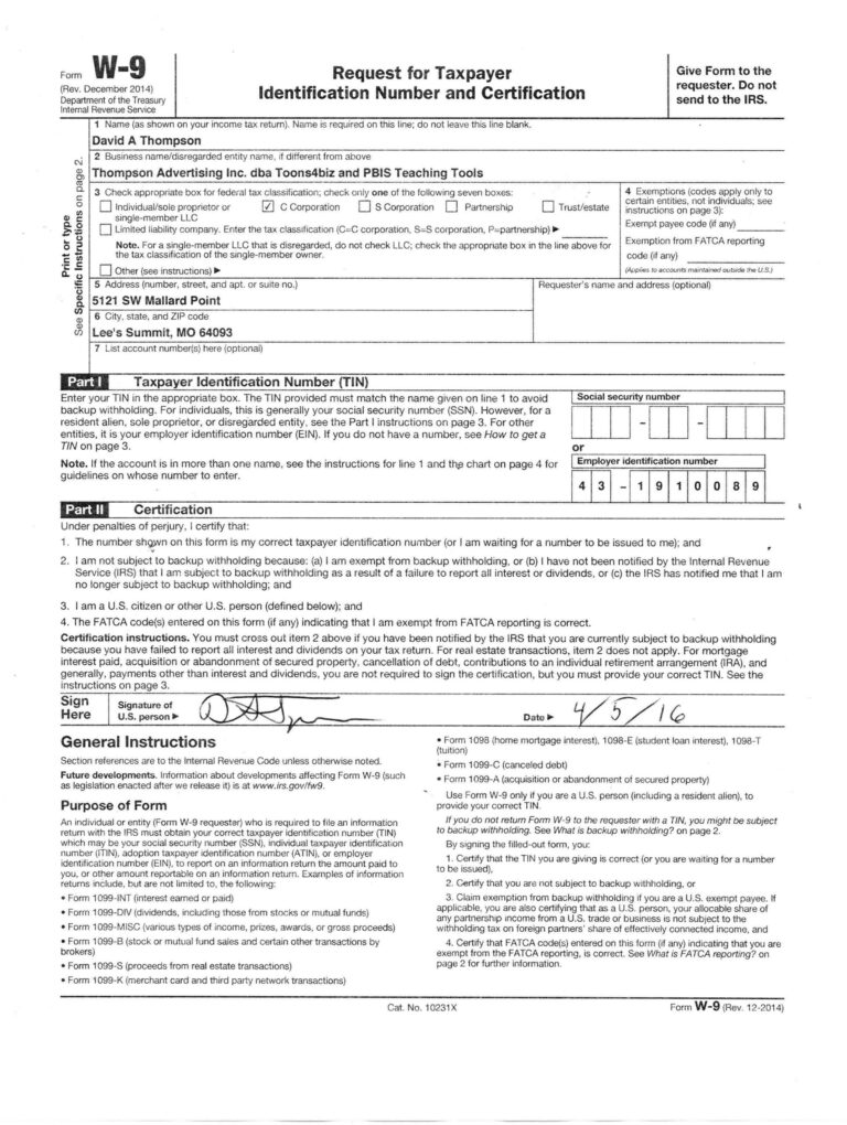 Printable W9 Tax Form 2025 Printable Free Irs Phil Hamilton