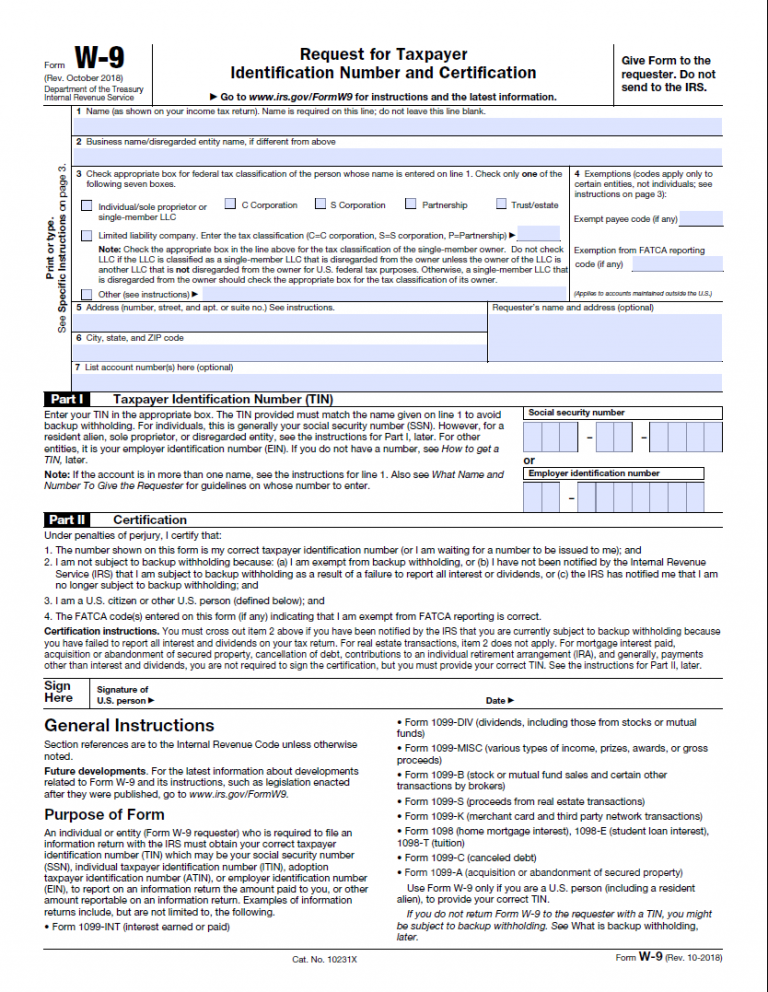 Wisconsin W 9 Form 2022 Printable Printable W9 Form 2023 Updated Version 